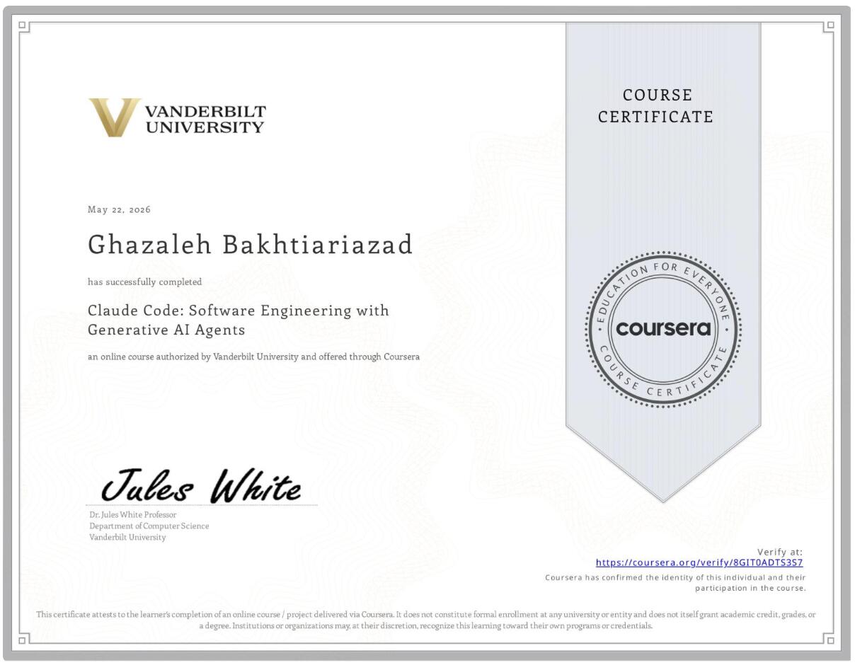 Certificate 3